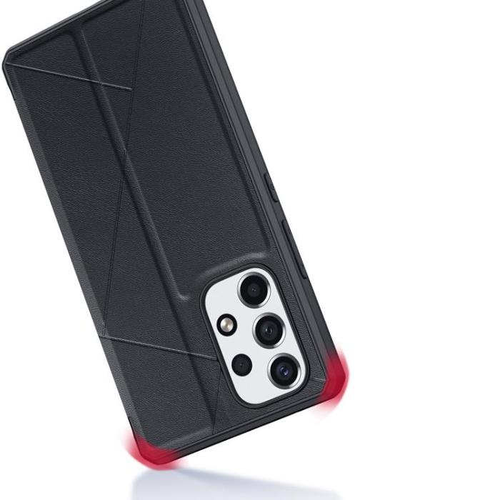 Dux Ducis - Dux Ducis Galaxy A73 Plånboksfodral Skin X Holster - Svart