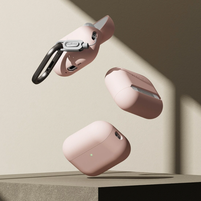 Ringke - Ringke Apple Airpods Pro 3 Skal Silikon - Rosa Sand
