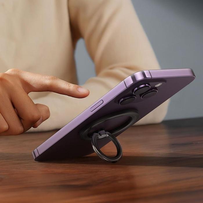 Hoco - Hoco Magnetisk Ringhållare för Mobilen GH1 - Vit
