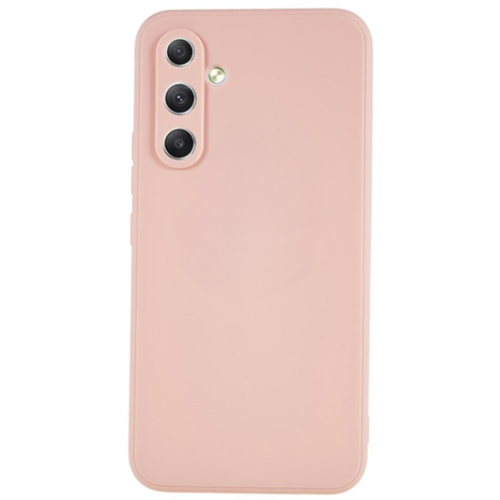 OEM - Galaxy A34 5G Mobilskal Straight Edge Design TPU - Rosa