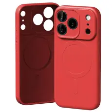 Mercury - Mercury iPhone 17 Pro Mobilskal MagSafe Semi-Silicone - Röd