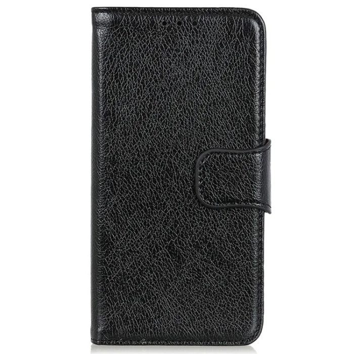 A-One Brand - Sony Xperia 1 VII Plånboksfodral Äkta Läder - Svart