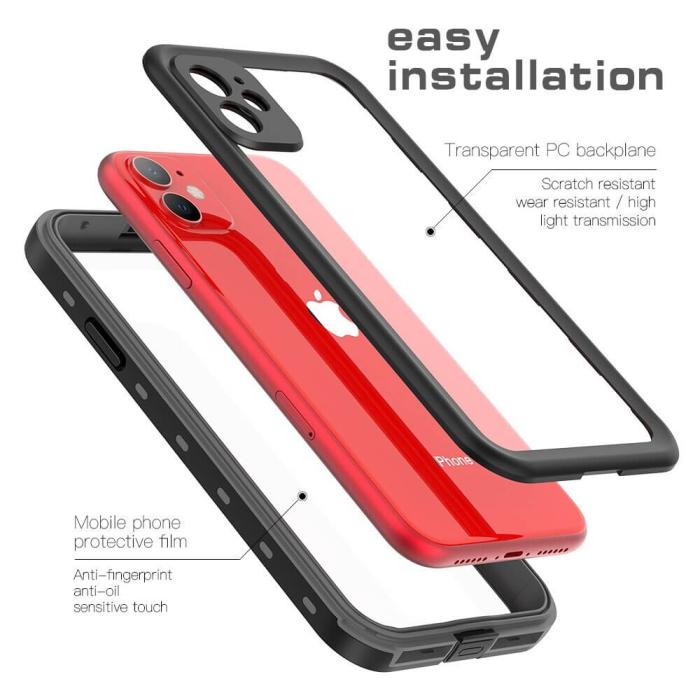 RedPepper - Redpepper Vattentätt Skal till Apple iPhone 11 - Clear