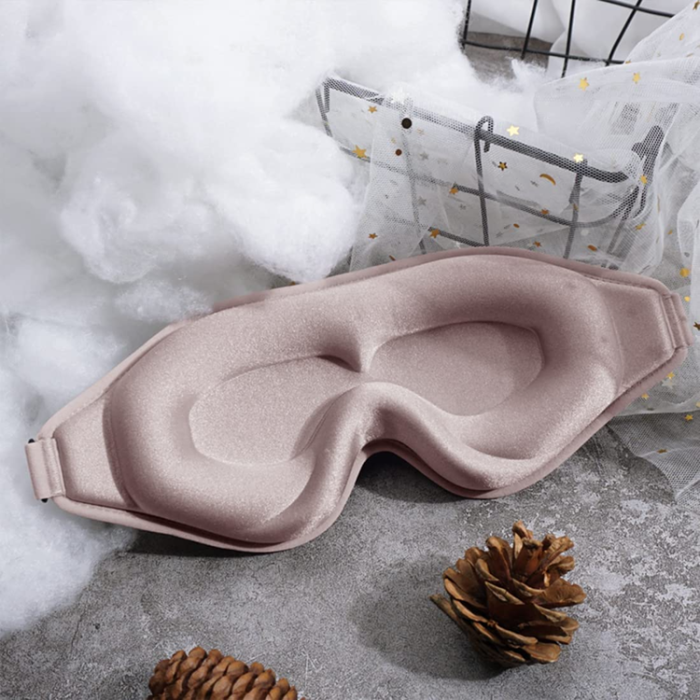 A-One Brand - Bekväm 3D Sovmask/Ögonmask - Rosa