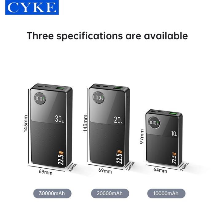 A-One Brand - Powerbank 30000 mAH 22W - Svart