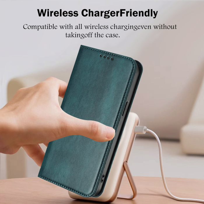 A-One Brand - OnePlus 15 Plånboksfodral Retro RFID-Skydd Konstläder