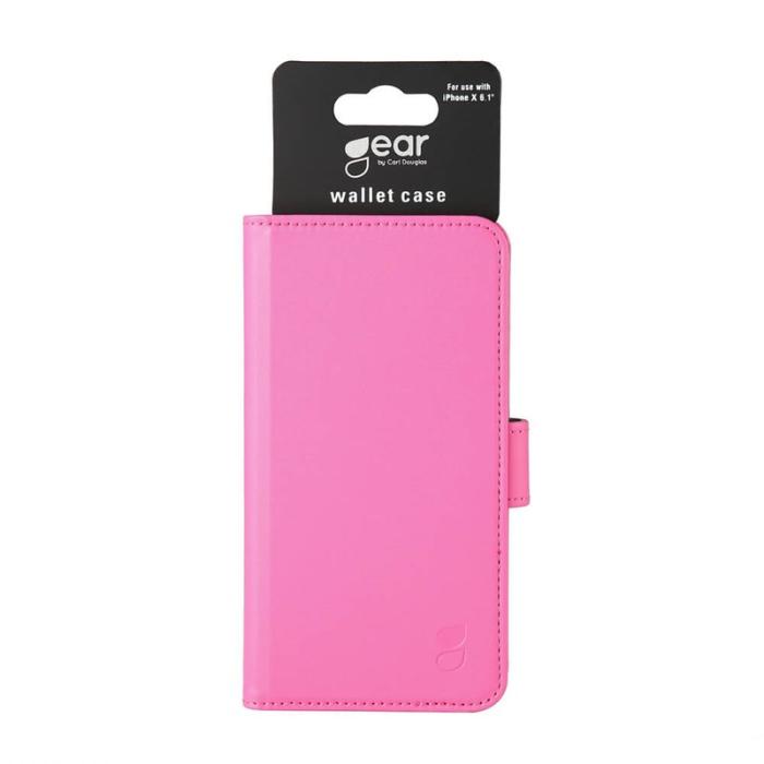 GEAR - GEAR Plånboksfodral till iPhone XR - Rosa
