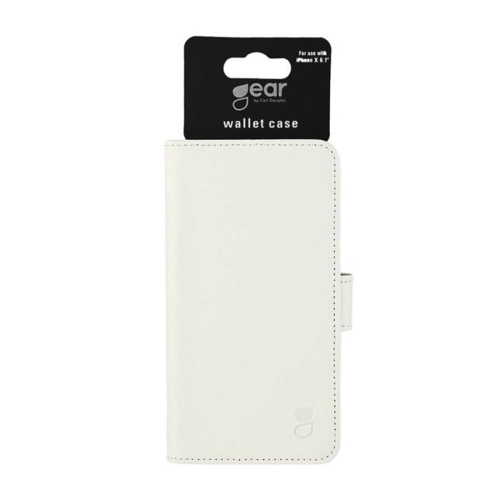 GEAR - GEAR Plånboksfodral till iPhone XR - Vit