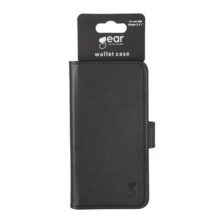 GEAR - GEAR Plånboksfodral till iPhone XR - Svart
