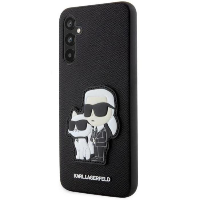 KARL LAGERFELD - Karl Lagerfeld Galaxy A34 5G Mobilskal Saffiano Karl&Choupette