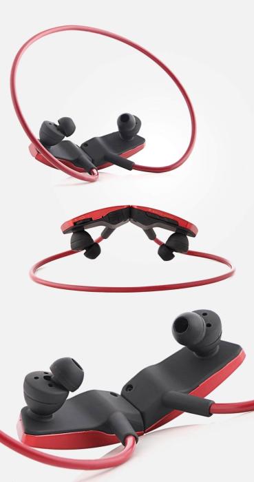 UTGATT5 - Zonoki Bluetooth Stereoheadset (Röd)
