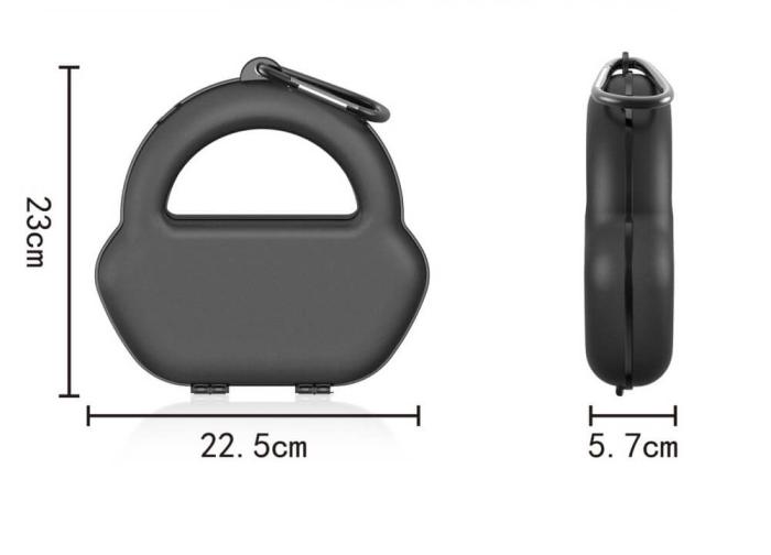 A-One Brand - Förvaringsväska till Apple Airpods Max - Frosted Vit