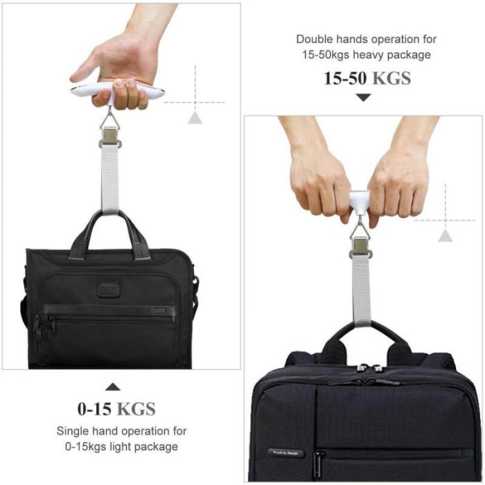 A-One Brand - Digital Bagage Våg - Silver