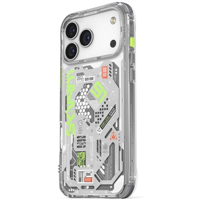 Skinarma - Skinarma iPhone 17 Pro Max Mobilskal MagSafe Spectra - Transparent