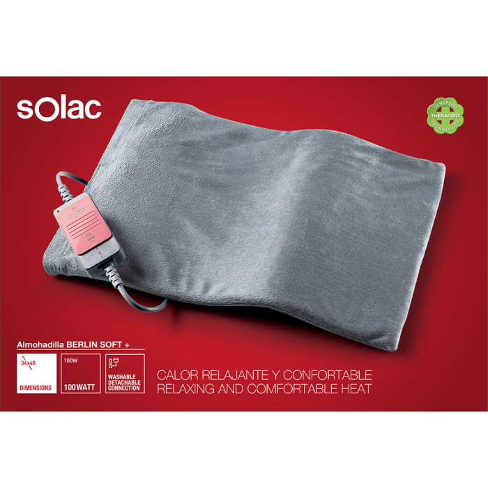 SOLAC - SOLAC Värmedyna Berlin Soft+ 100W