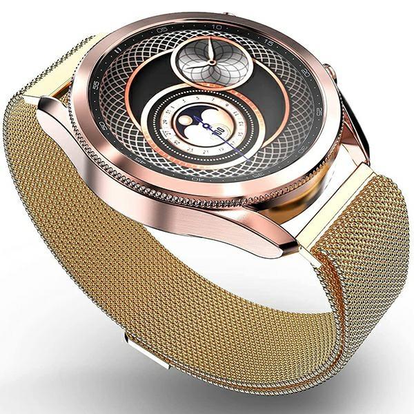 Mercury Apple Watch 4/5/6/7/SE (38/40/41mm) Armband Mesh - Guld