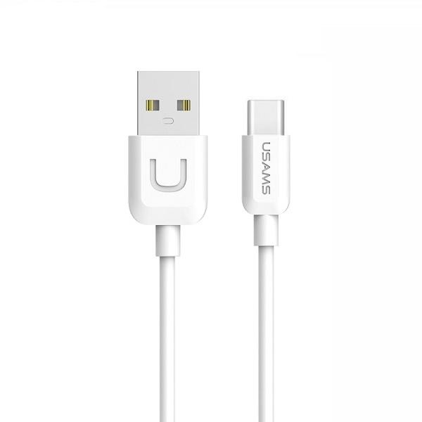 USAMS U-Turn USB-C Kabel 1 m TCUSBXD02 - Vit