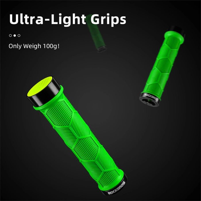 Rockbros - Rockbros Bicycle Greppar Med Reflector - Grön