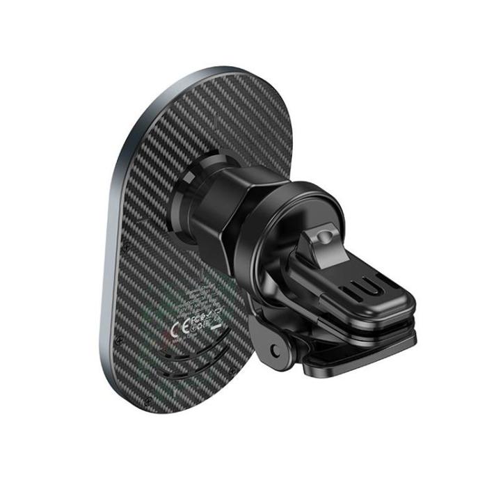 Hoco - Hoco CA91 Magnetisk Magsafe Vent Bilhållare 15w - Svart