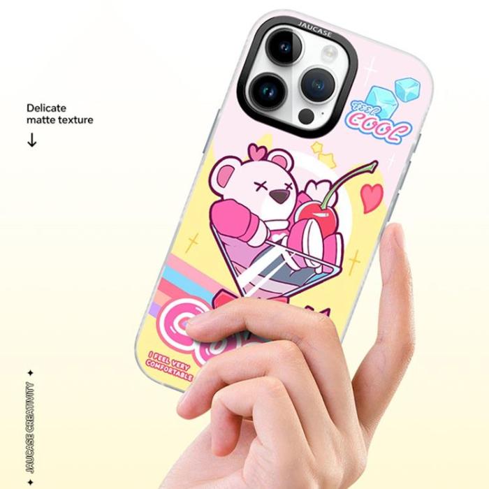 JAUCASE - JAUCASE iPhone 16 Pro Mobilskal MagSafe - Cool Bear