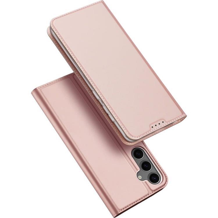 Dux Ducis Galaxy S25 Plånboksfodral Skin Pro - Rosa | 2353 | AlltMobil