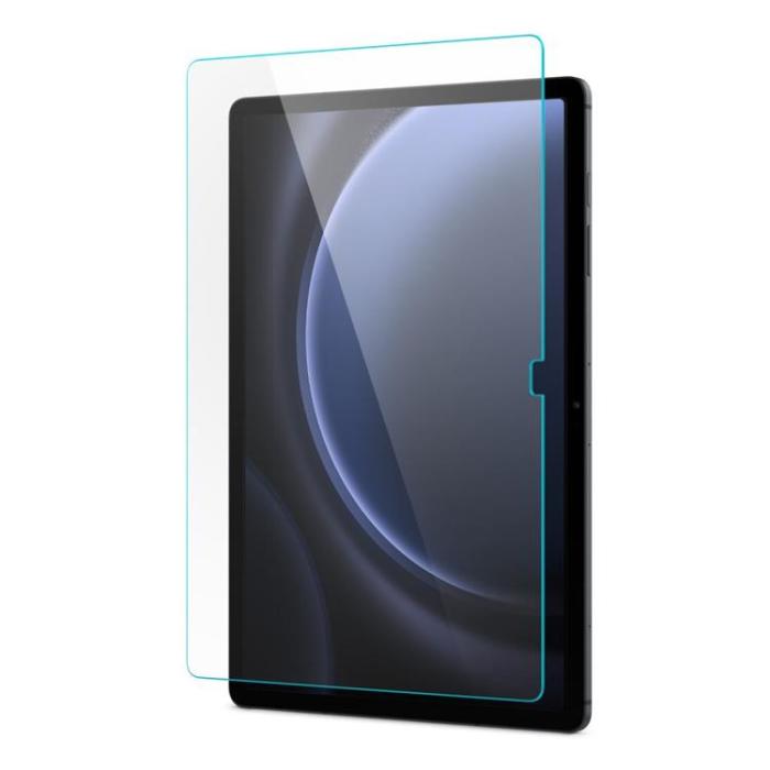 UTGATT - Spigen Galaxy Tab S9 FE Plus Härdat Glas Skärmskydd - Clear