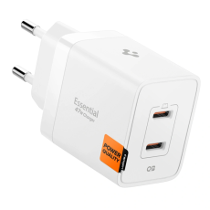 Spigen - Spigen 2-Port N&auml;tverk Laddare 47W ESSENTIAL EE472EU