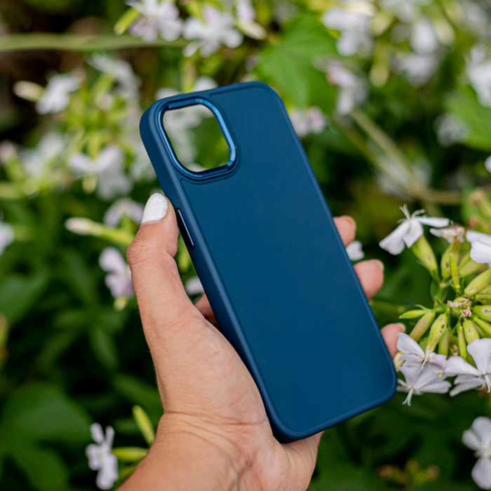 OEM - Galaxy S23 Ultra Mobilskal Satin - Mörkblå