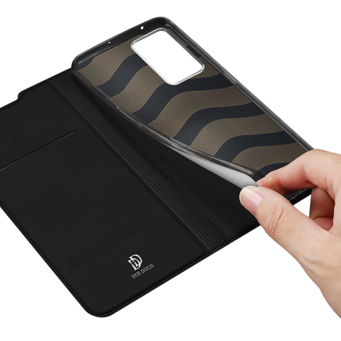Dux Ducis - Dux Ducis Realme GT Neo 3 Plånboksfodral Skin Series - Svart