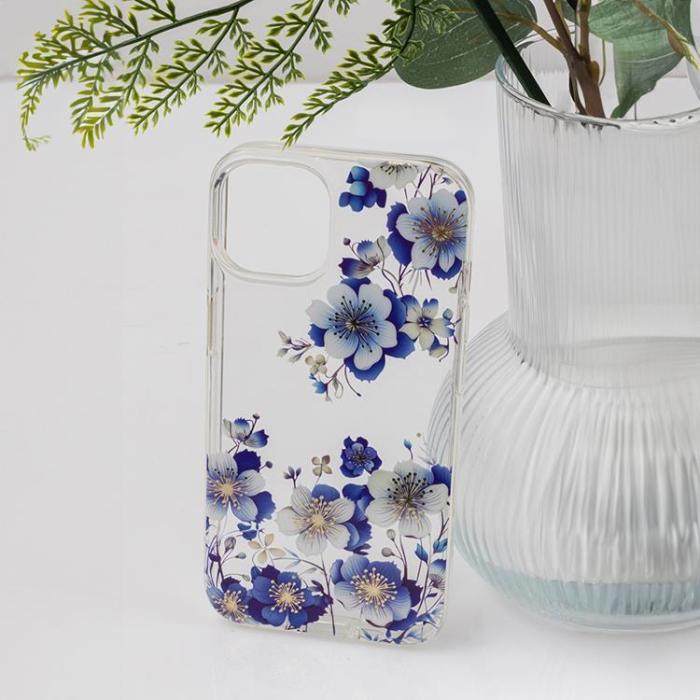 OEM - Galaxy A54 5G Mobilskal IMD Print - Floral