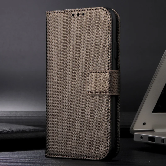 A-One Brand - OnePlus Nord 5 Plånboksfodral Diamond Texture - Brun