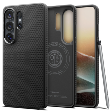 Spigen - Spigen Mobilskal F&ouml;r Galaxy S26 Ultra Magsafe Liquid Air - Matte Svart