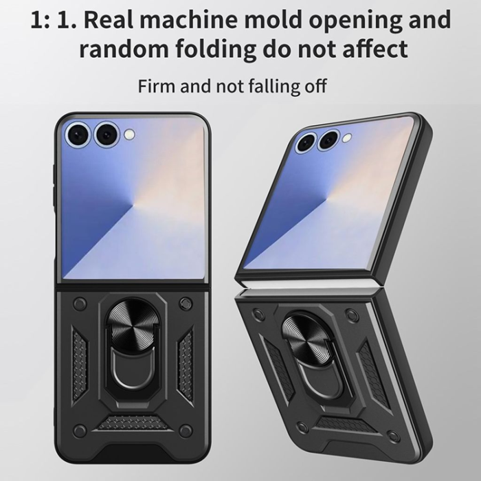 A-One Brand - Galaxy Z Flip 7 Mobilskal Kickstand - Rosaguld