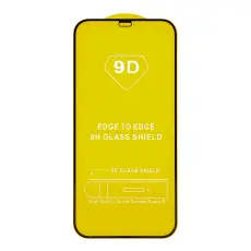 OEM - Härdat Glas Skärmskydd Svart Ram för iPhone 13 Pro Max / 14 Plus