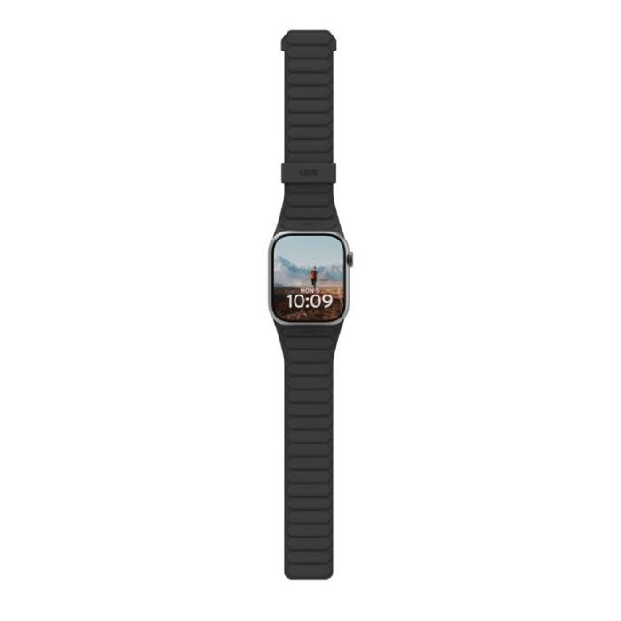 Urban Armor Gear - UAG Pathfinder armband för Apple Watch - Svart/Titan - 44/45/46/49mm