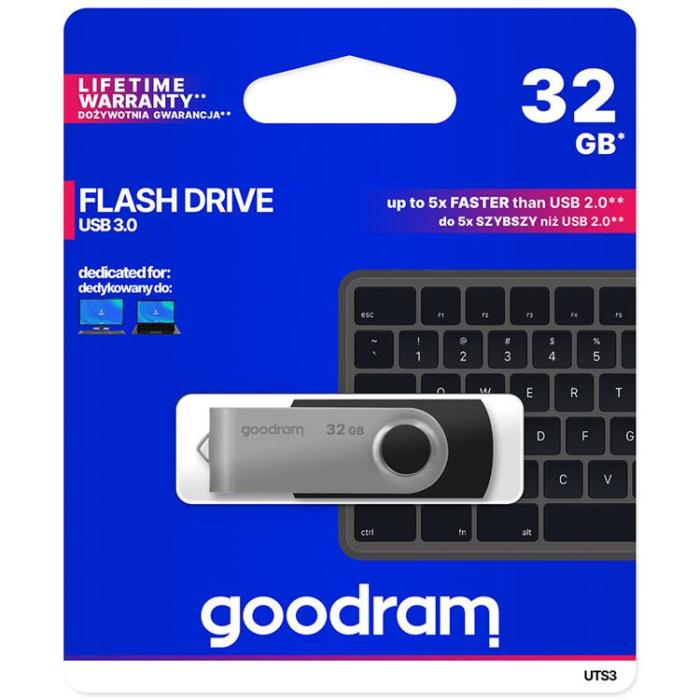Goodram - Goodram Pendrive 32 GB - Svart