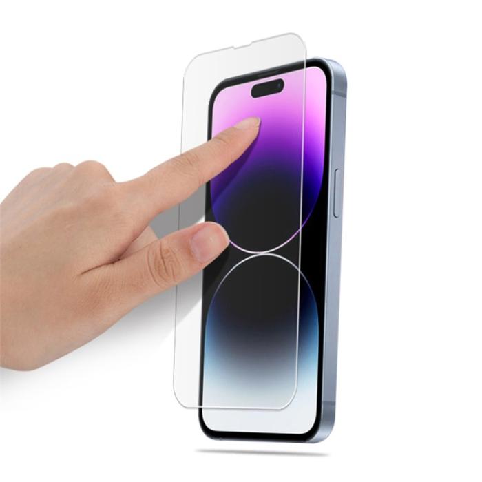 Mocolo - Mocolo iPhone 15 Pro Max Härdat Glas Skärmskydd Explosion-proof - Clear