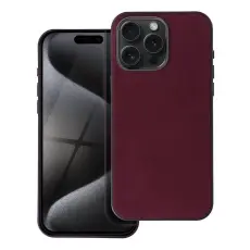 OEM - iPhone 15 Mobilskal Magsafe Woven - Burgundy