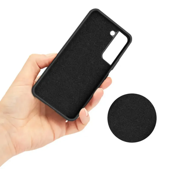 SiGN - SiGN Galaxy S23 Skal Liquid Silicone - Svart