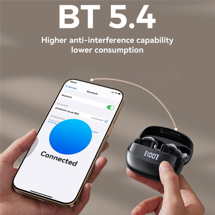 Joyroom - Joyroom In-Ear Hörlurar Bluetooth Vattentät JR-BB3 - Svart