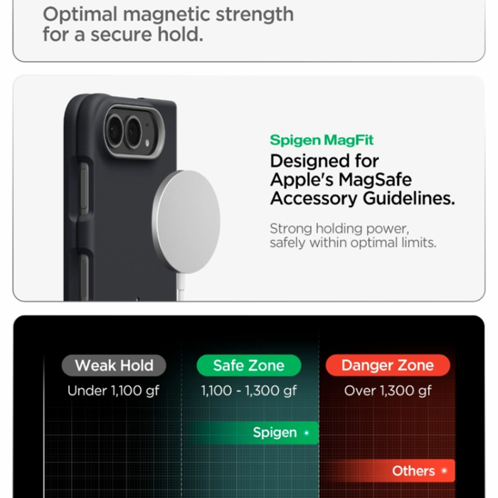 Spigen - Spigen Mobilskal För iPhone Duo Magsafe Nano Pop Hybrid - Svart
