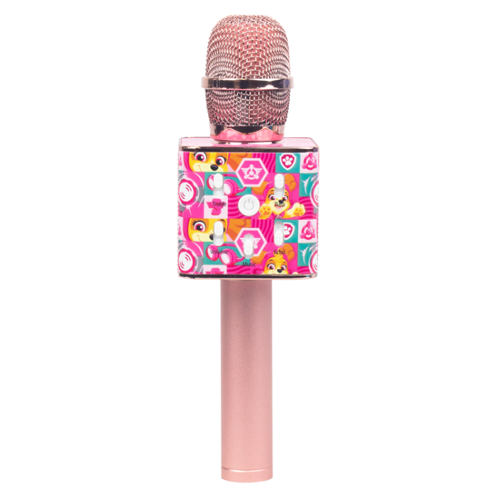 PAW PATROL - Paw Patrol Karaoke Bluetooth-Mikrofon med Högtalare - Rosa