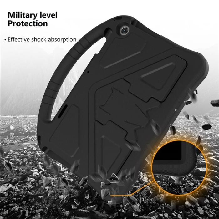 A-One Brand - Lenovo Tab M10 (Gen 3) 10.1 Skal EVA Rugged Kickstand - Svart