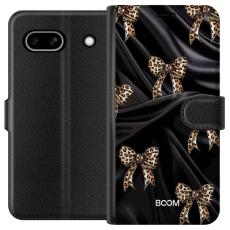 Gustaf - Pl&aring;nboksfodral till Google Pixel 7a med Leopard Bow