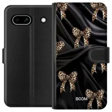 Gustaf - Pl&aring;nboksfodral till Google Pixel 7a med Leopard Bow