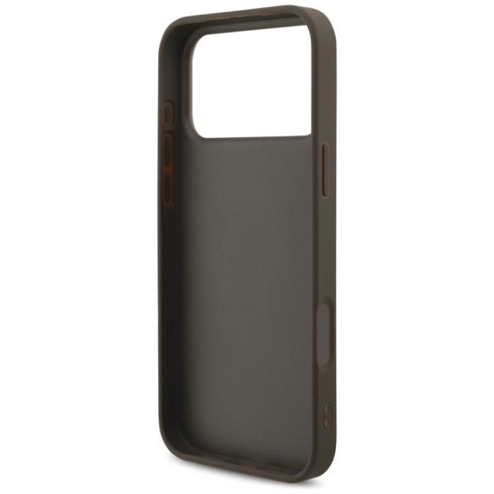 Guess - Guess iPhone 17 Pro Max Mobilskal 4G Big Logo - Brun