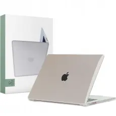Tech-Protect - Tech-Protect Macbook Air 15 Skal Smartshell - Crystal Clear