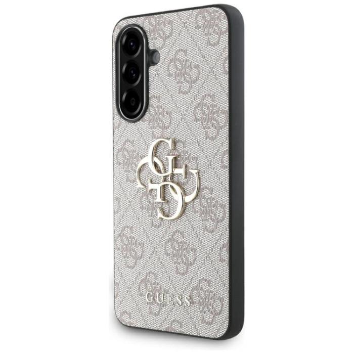 Guess - Guess Galaxy A36 Mobilskal Big 4G Logo Classic Logo - Rosa