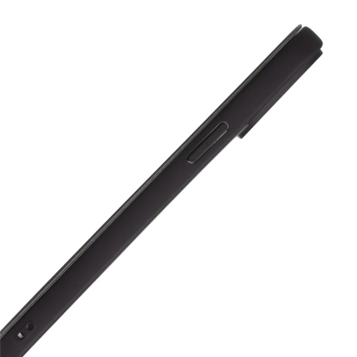 QIALINO - QIALINO iPhone 13 Mini Fodral Äkta Läder Cowhide - Svart