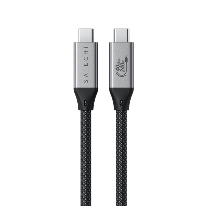 Satechi - Satechi USB-C till USB-C Kabel Pro (1.2m) - Svart